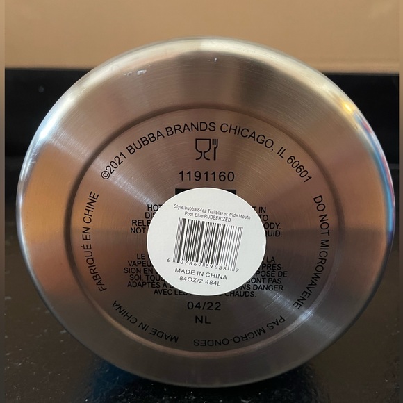 Bubba 84 oz Island Teal Insulated Stainless Steel Water Bottle with Screw Cap - Picture 4 of 4